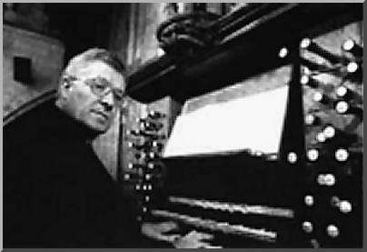 Abel Gaborit au grand-orgue de la cathédrale © a